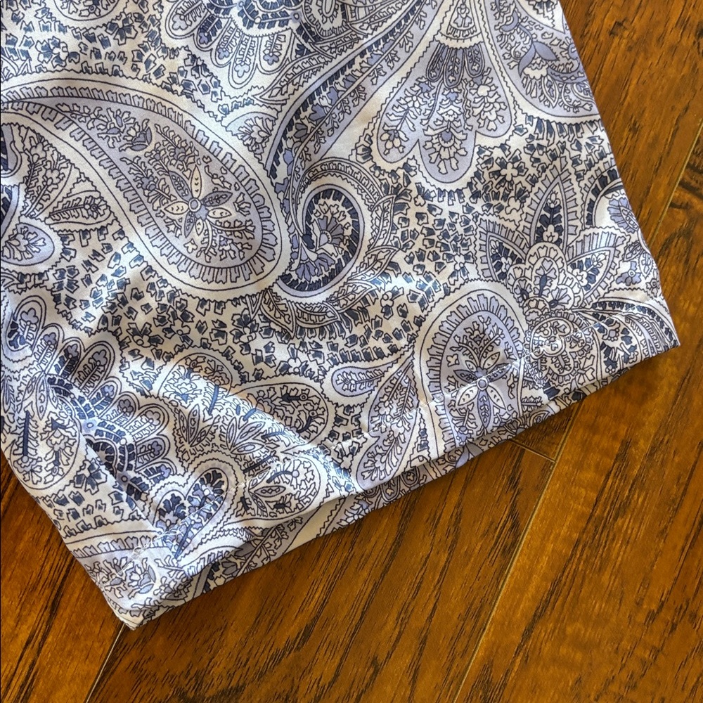 MISS ELAINE 2-pc PAJAMA SET gorgeous paisley set like new sz XL - Picture 6 of 8